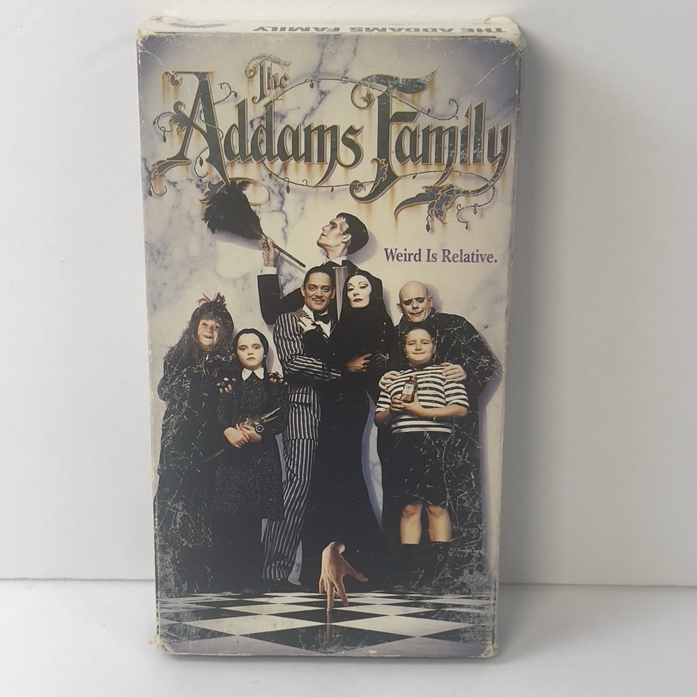 The Adams Family Movie, VHS Tape 1991 Plays!